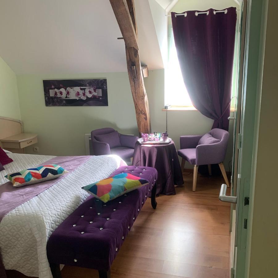 Auberge Du Cheval Blanc Beaumont-Pied-de-Boeuf  Bagian luar foto